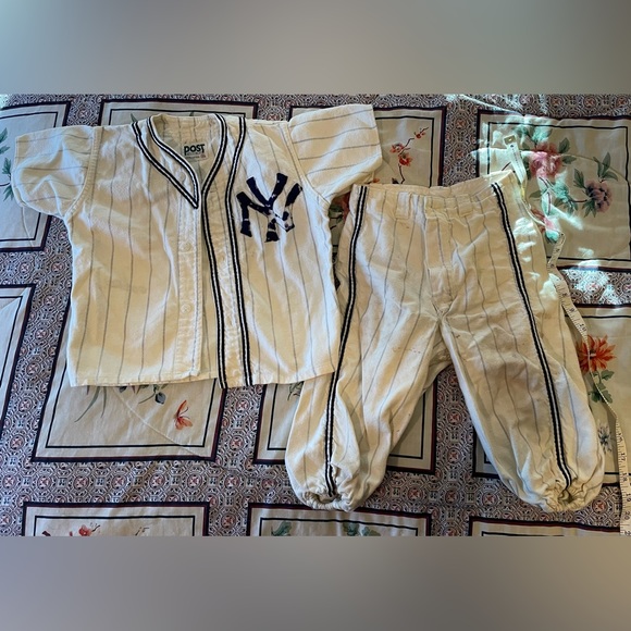 Unique One-of-a kind Vintage Child’s Yankee Uniform - Picture 1 of 8